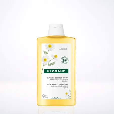Klorane Camomille Shampoing Reflets Blonds Illumine & Adoucit Cheveux Blonds 400ml