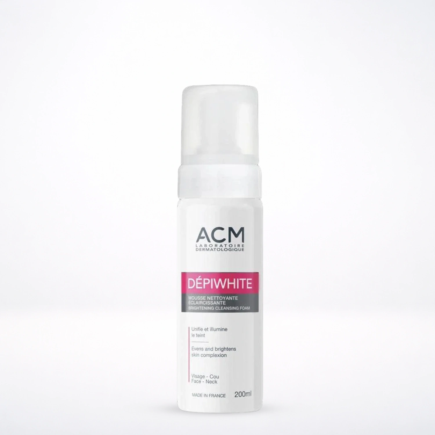 ACM Dépiwhite Mousse Nettoyante Éclaircissante 200ml