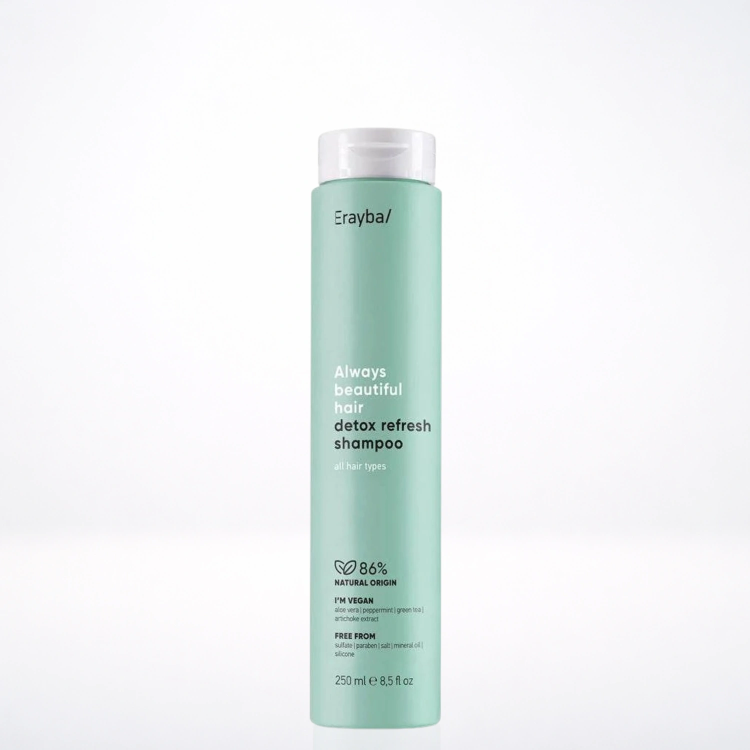 ERAYBA ABH Detox Refresh Shampooing - Shampooing Détox Purifiant Naturel 250ml