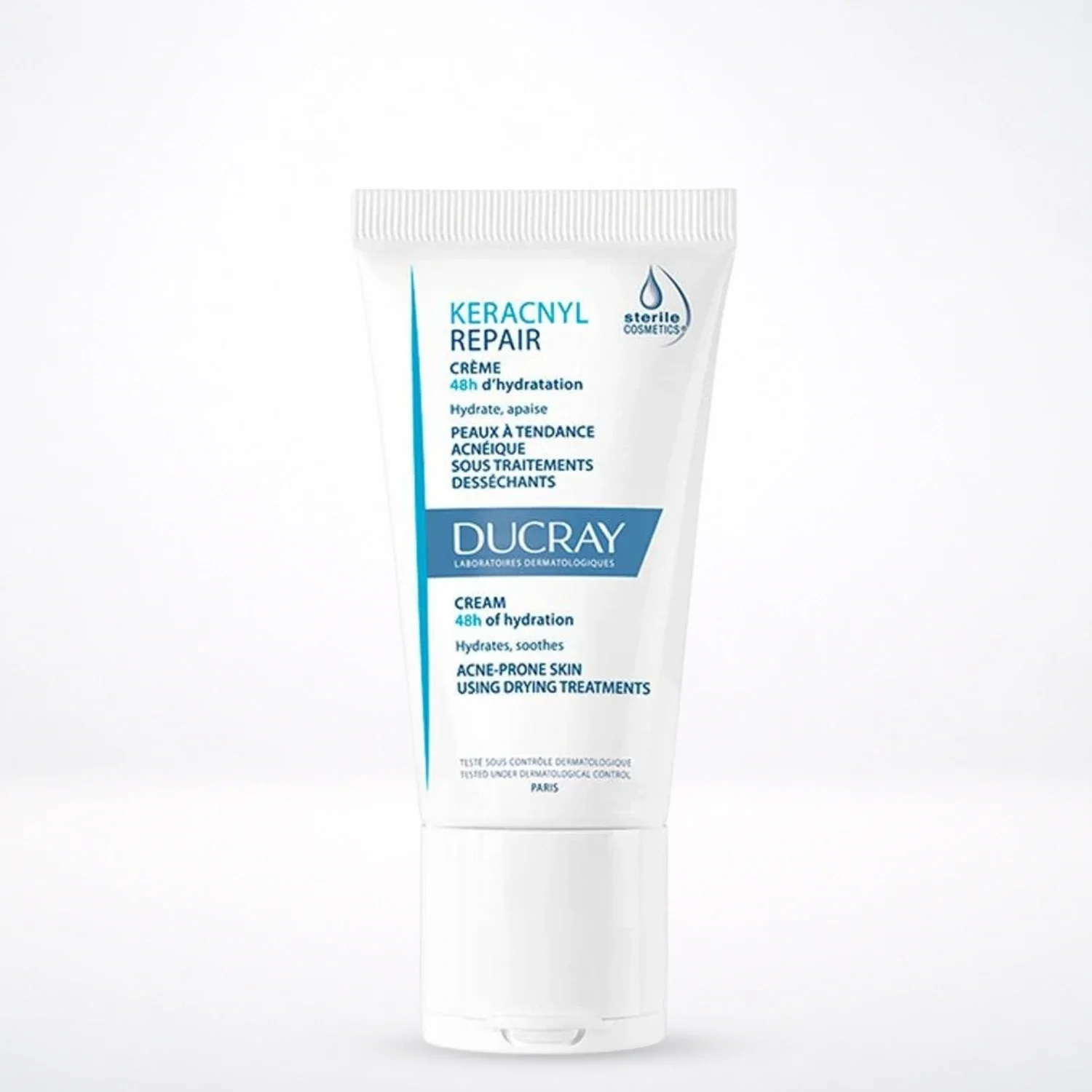 DUCRAY Keracnyl Repair Crème 50ml - Hydro-Nutritive Post-Traitement Acné