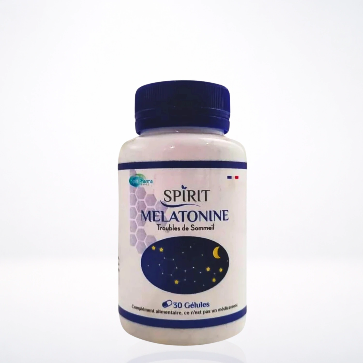 SPIRIT Mélatonine 30 Gélules Sommeil Endormissement