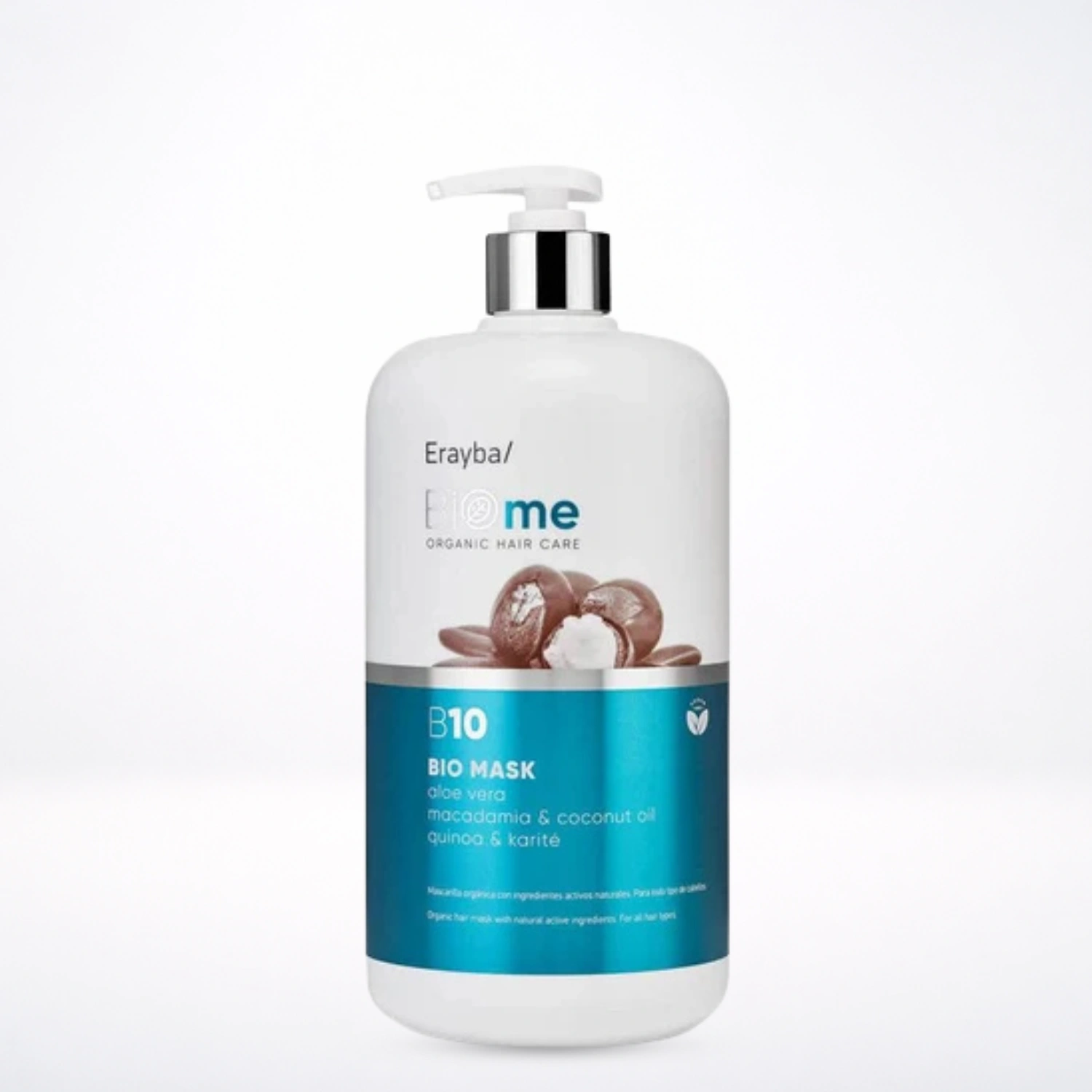 ERAYBA Biome B10 Bio Mask - Masque Capillaire Bio Naturel Format Salon 1000ml