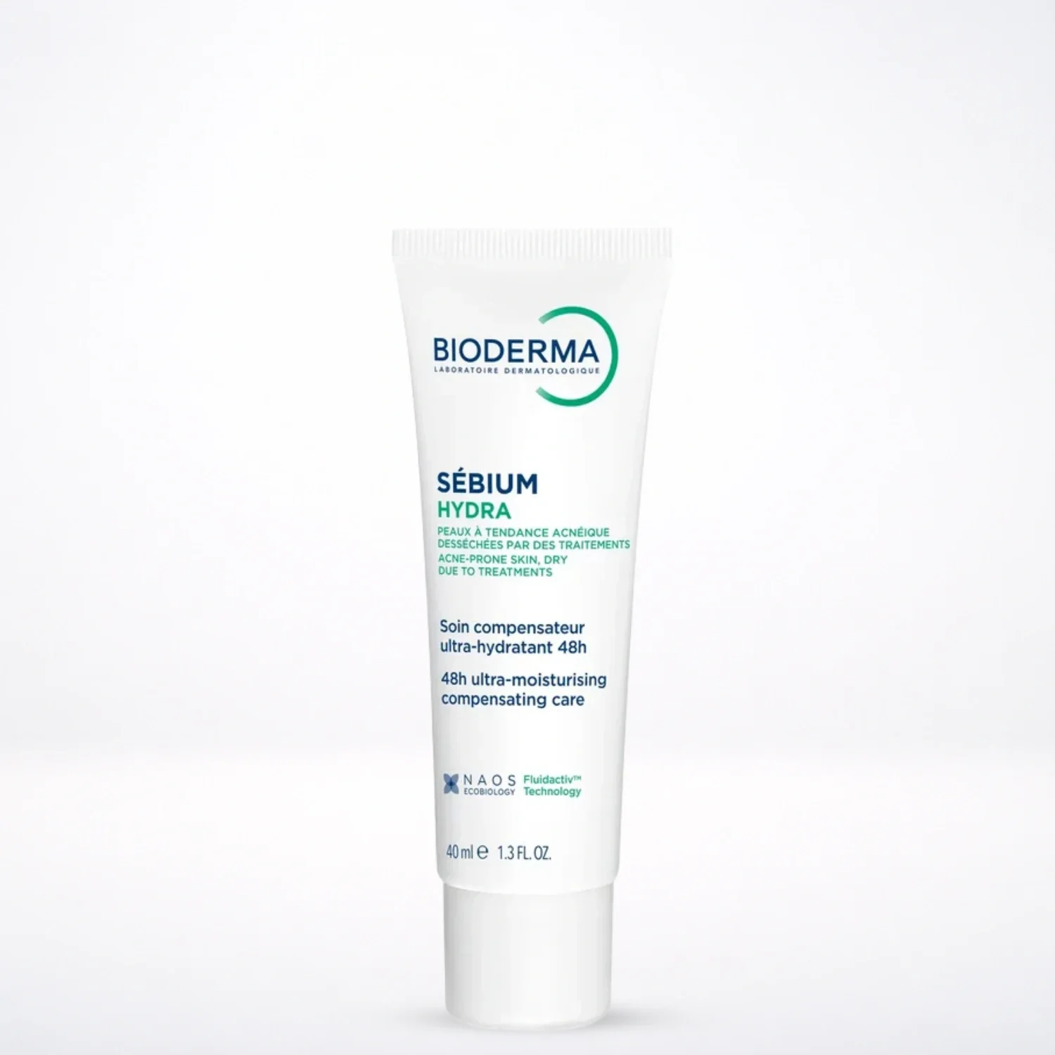 BIODERMA Sébium Hydra Soin Hydratant Réparateur 40ml Aquagenium Peaux Acnéiques
