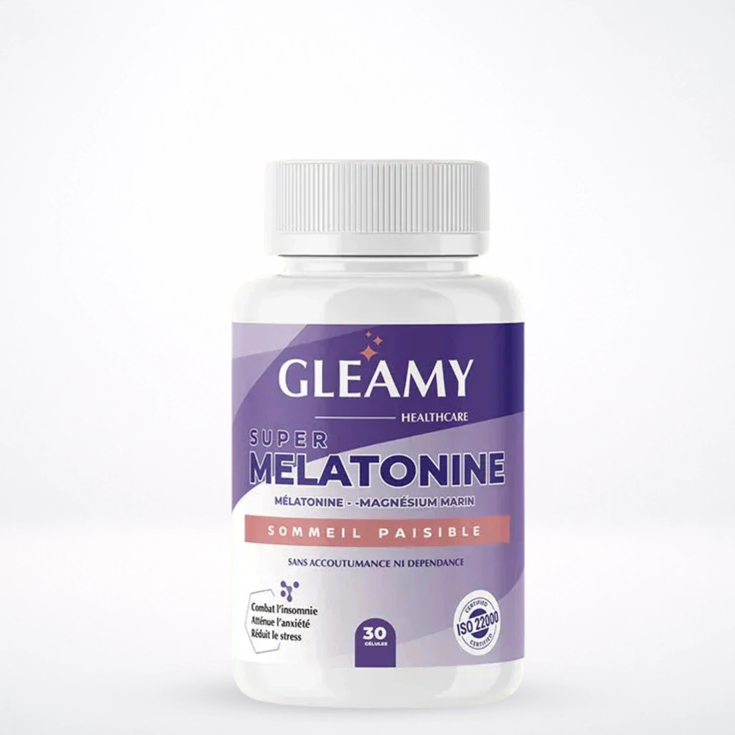 GLEAMY Super Mélatonine 30 Gélules