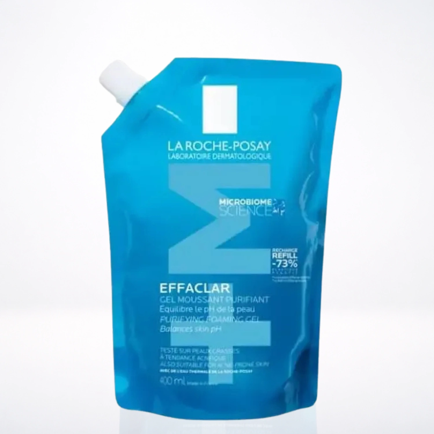 La Roche-Posay Effaclar Eco-Recharge Gel Moussant Peau Grasse Acnéique | 400ml