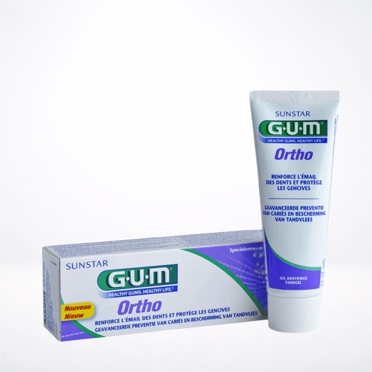 Gum ORTHO Gel Dentifrice 75ml