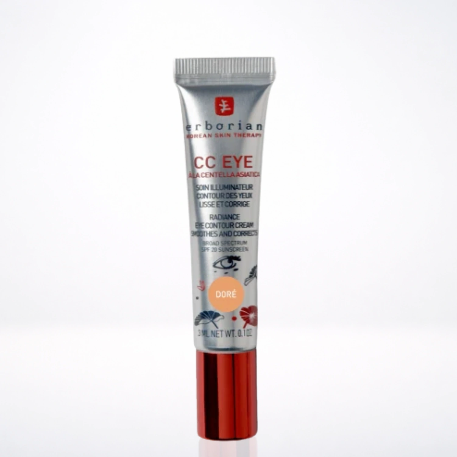 ERBORIAN CC Eye crème doré contour des yeux | 10 ml