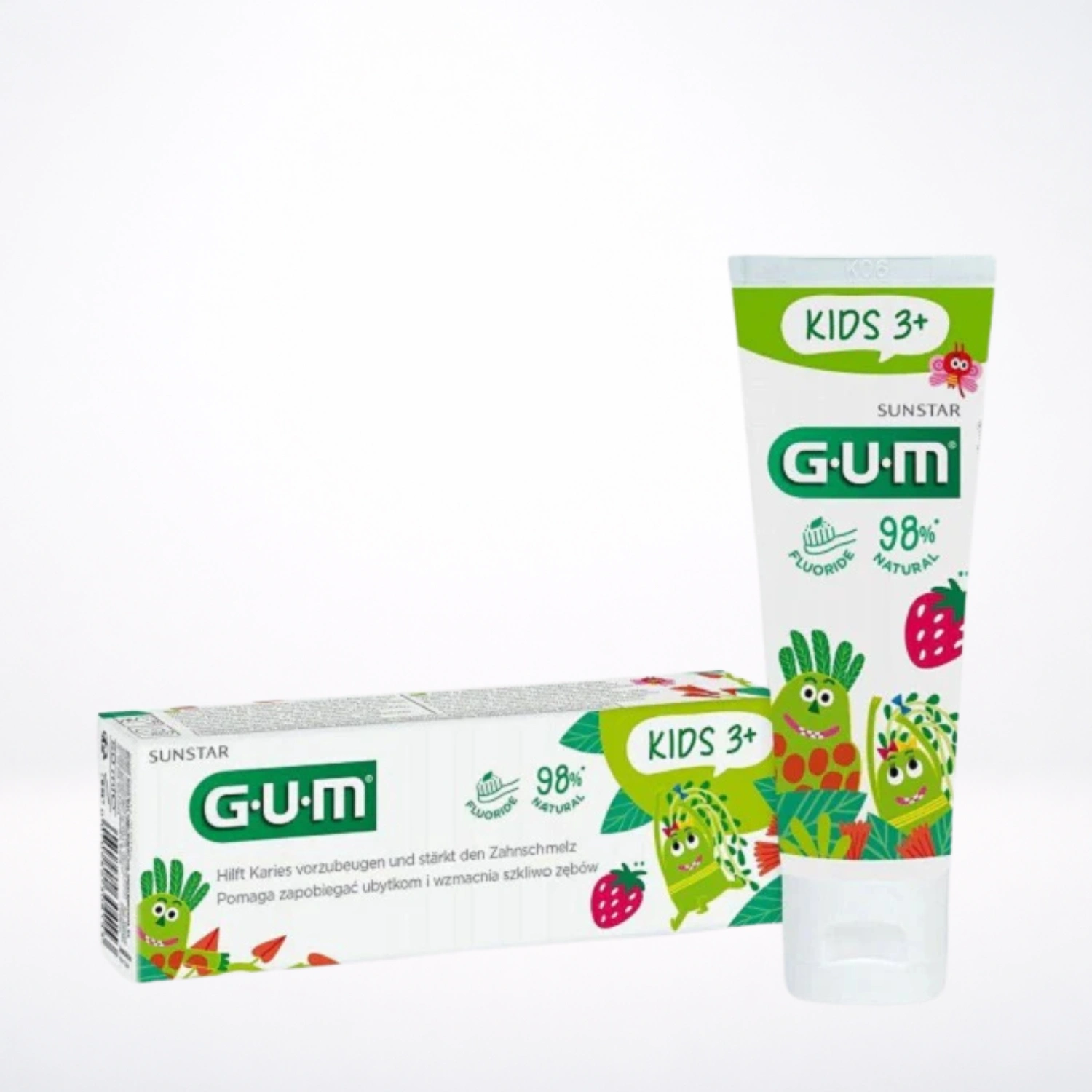 GUM Dentifrice Kids 3ans+ 50ml