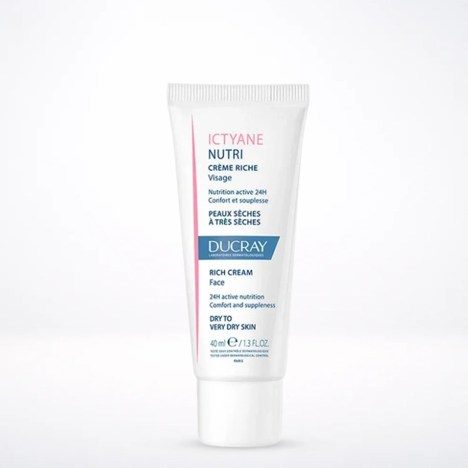 DUCRAY Ictyane Nutri Crème Riche Visage 40ml - Peaux Très Sèches