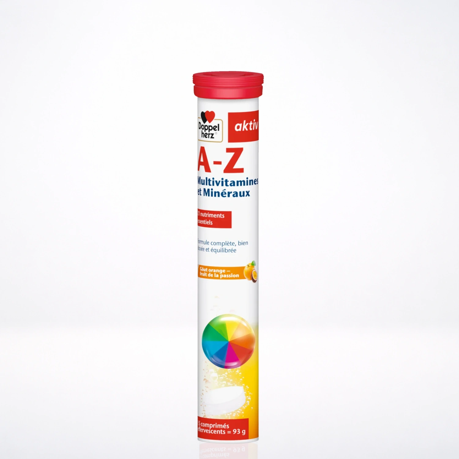 DOPPELHERZ A-Z Multivitamines et Minéraux comprimés effervescents