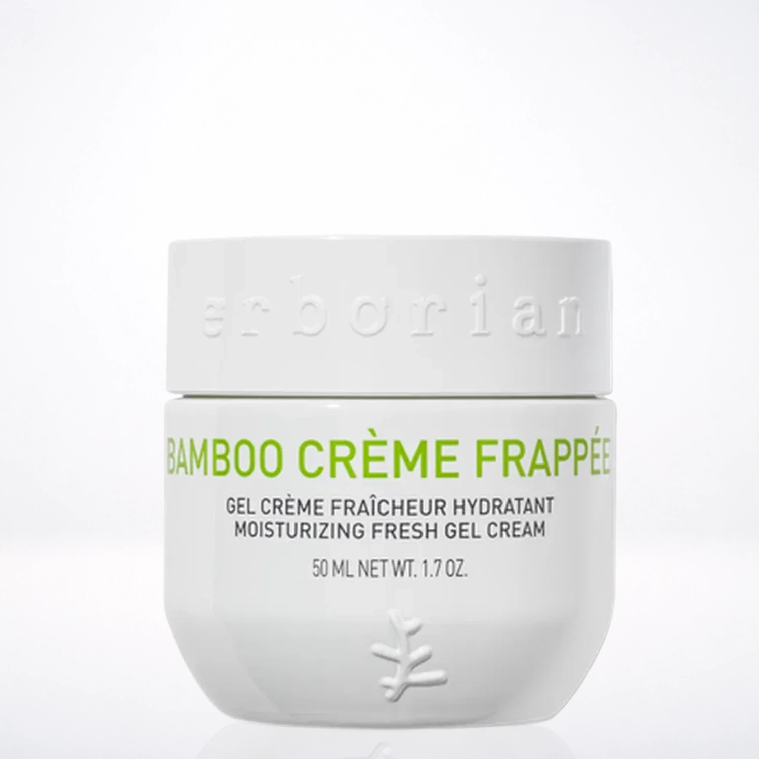 ERBORIAN Bamboo Crème Frappée 50ml Crème Hydratante Matifiante Pores Resserrés Peau Mixte