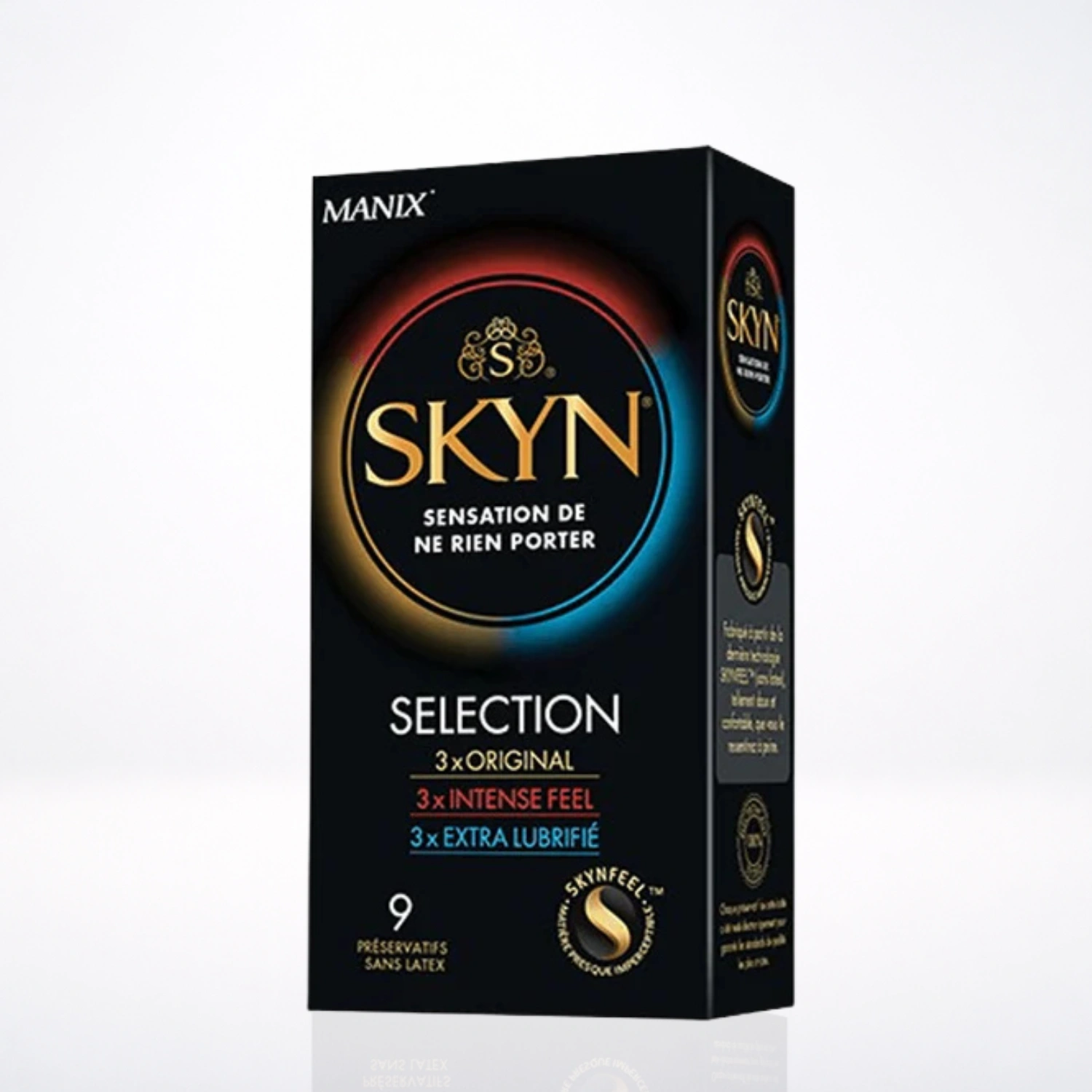 MANIX Skyn Sélection 10 Préservatifs Sans Latex Polyisoprène