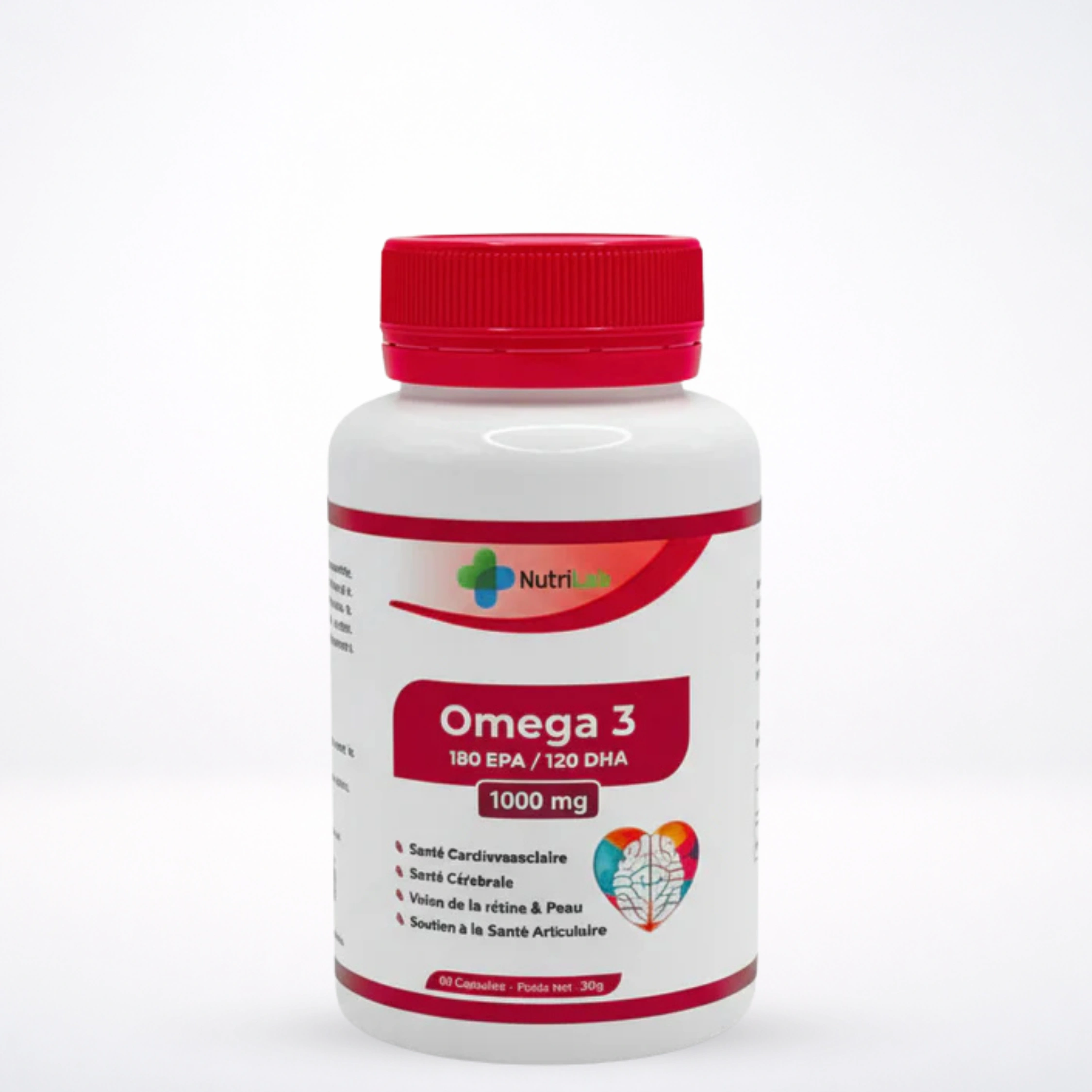 NUTRILAB Omega 3 60 Gélules