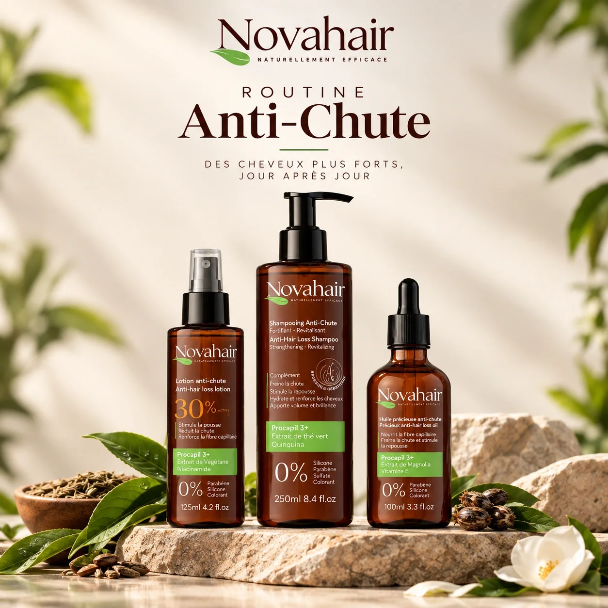 NOVAHAIR PACK ANTI CHUTE COMPLET
