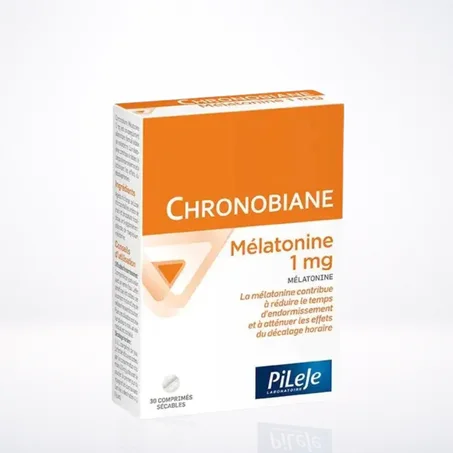 PILEJE CHRONOBIANE MÉLATONINE 1 MG 30 COMPRIMÉS