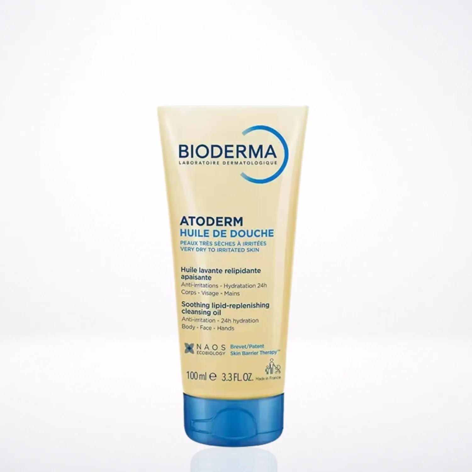 bioderma atoderm huile de douche 100 - 200 - 1L