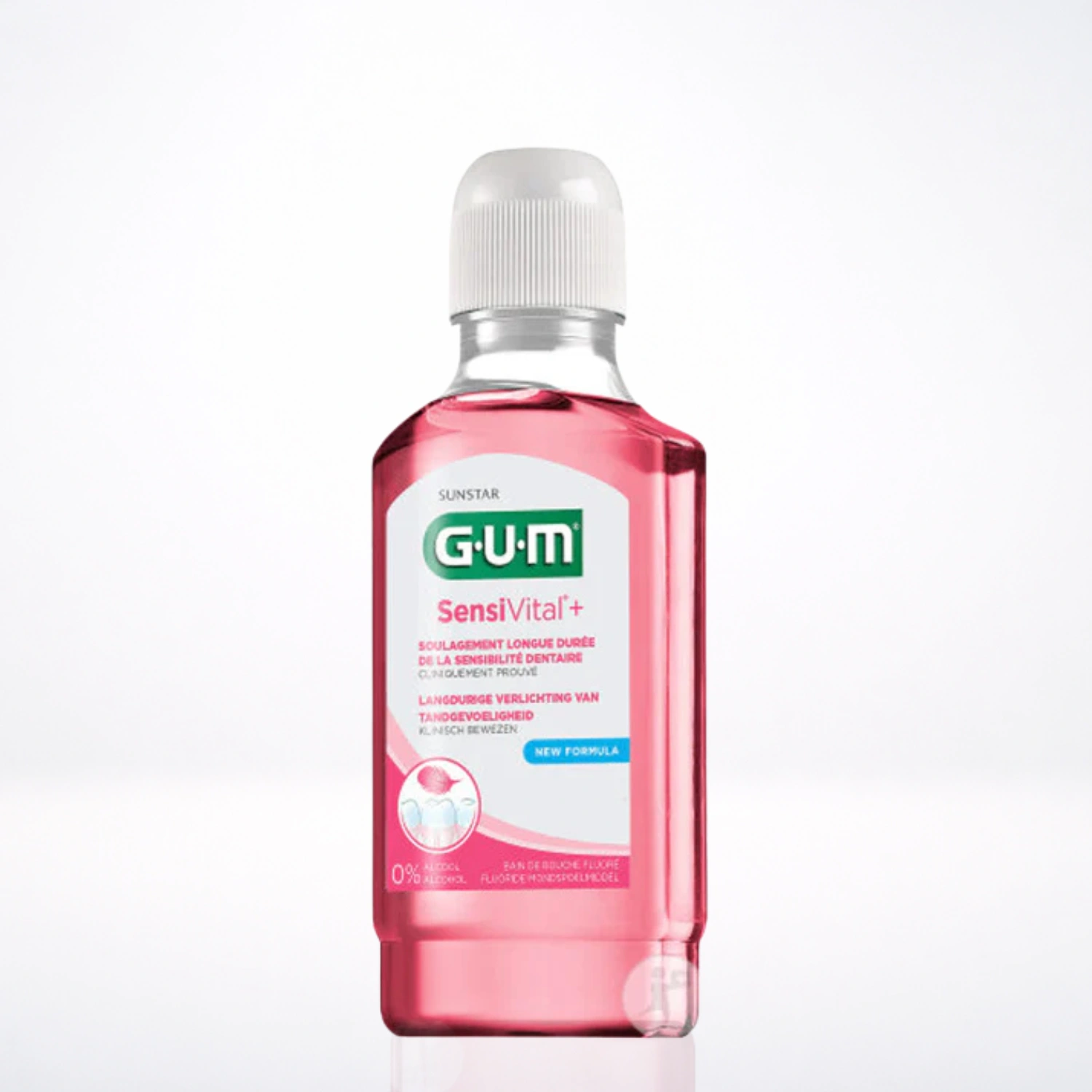 Gum SensiVital+ Bain De Bouche 300ml