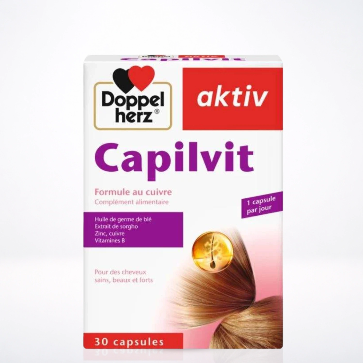 DOPPELHERZ AKTIV CAPILVIT 30 CAPSULES