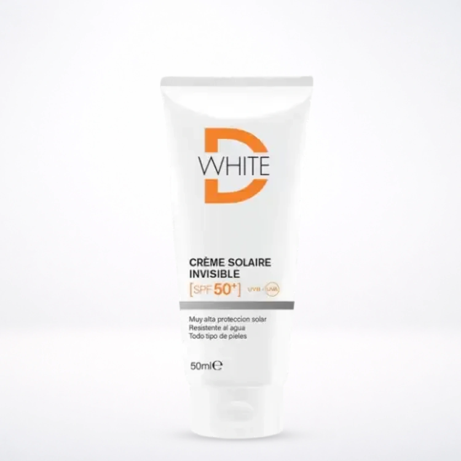 DWHITE crème solaire invisible spf 50+ | 50ml