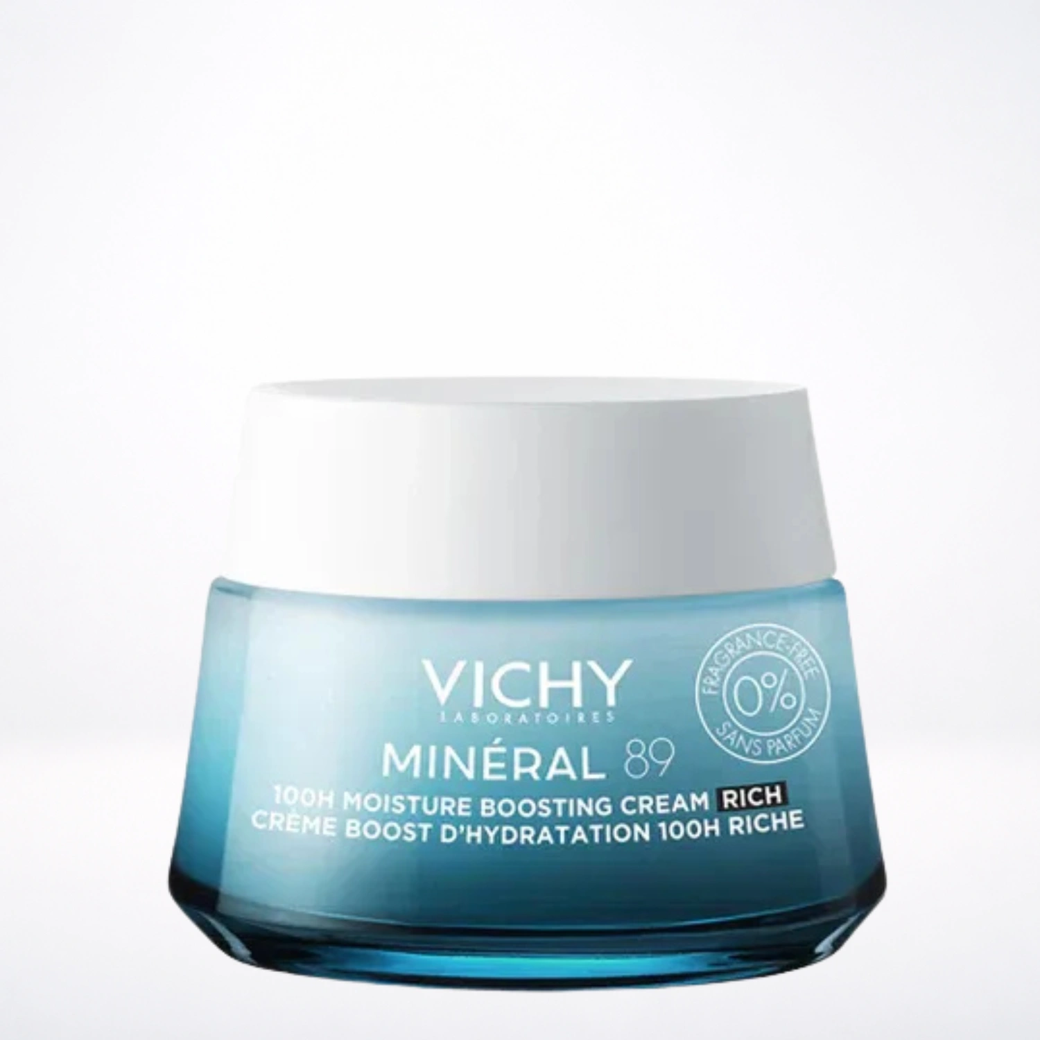 VICHY Minéral 89 Crème Boost Hydratation Riche 100H Peaux Sèches 50ml