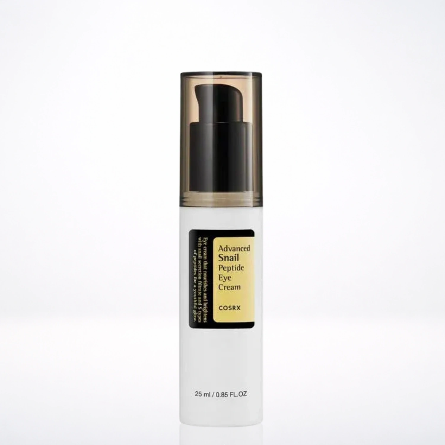 COSRX Advanced Snail Peptide Eye Cream 25ml Crème Contour Yeux Anti-Âge