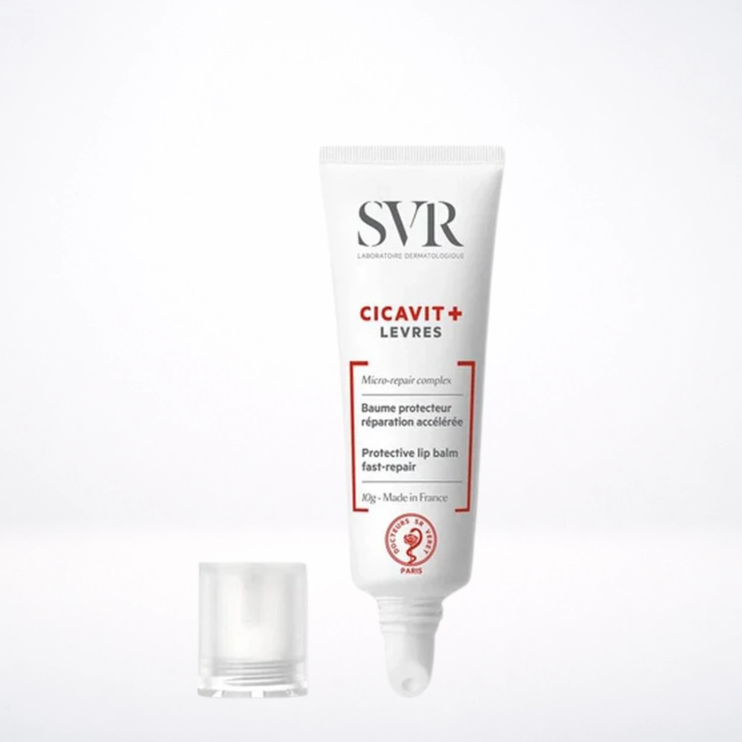 SVR CICAVIT+ Lèvres 10g Stick Réparateur SOS Lèvres Gercées Abîmées