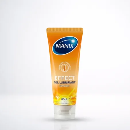 MANIX Effect Gel Lubrifiant 80ml Intime Effet Chauffant Sensations