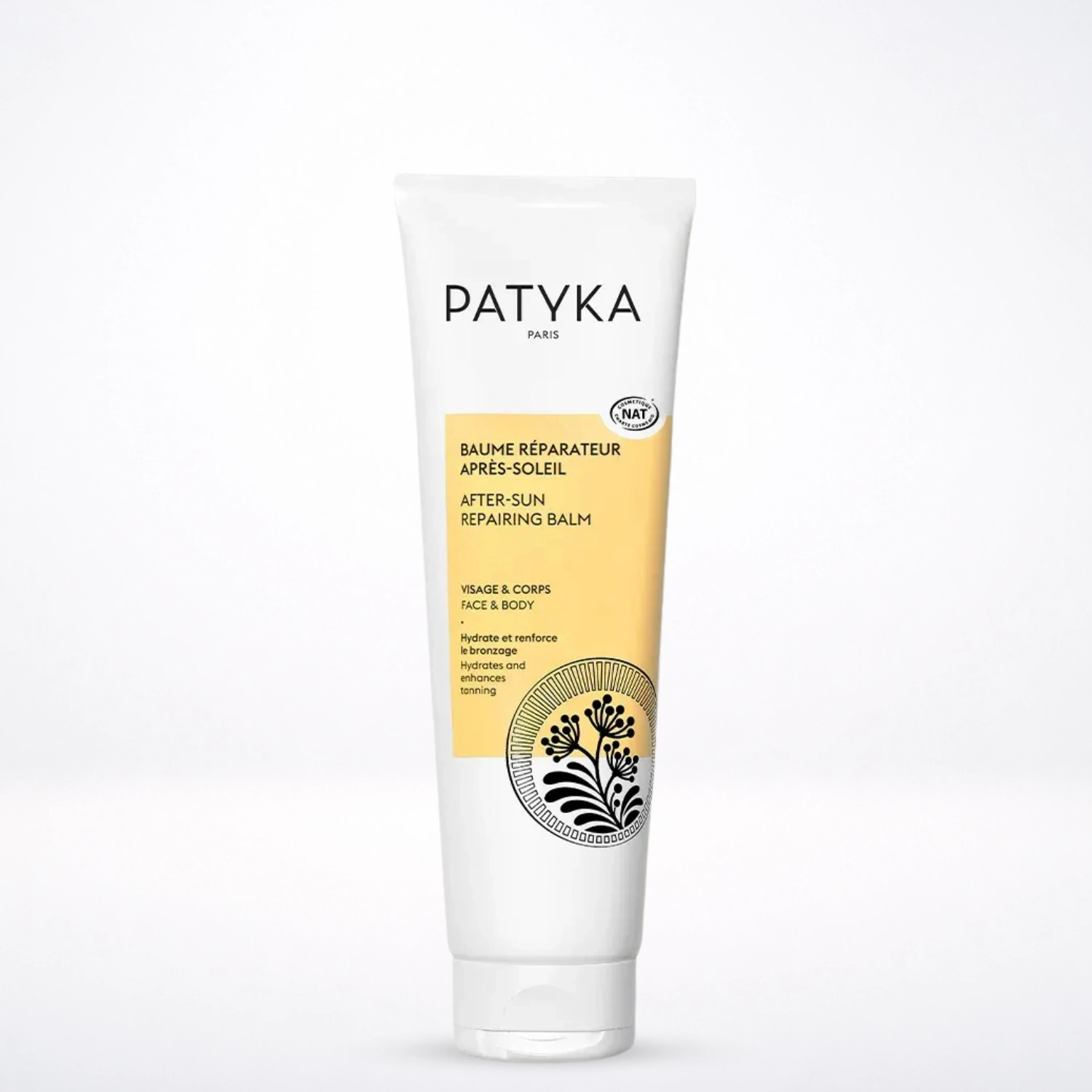 PATYKA Baume Réparateur Après-Soleil 150ml Apaisant Bronzage Bio Argousier Corps