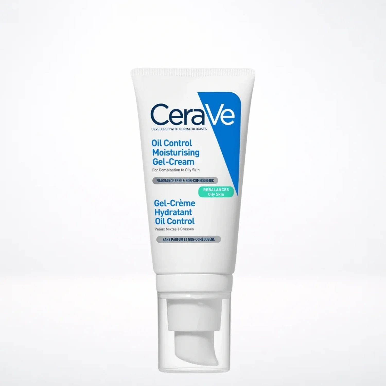 CERAVE Gel-Crème Hydratant Oil Control Visage 52ml Peaux Grasses Mixtes Céramides Niacinamide Acide Hyaluronique