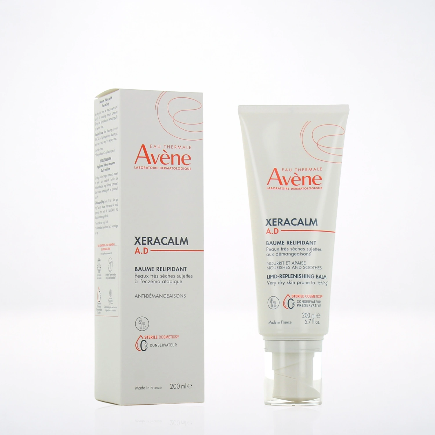 AVÈNE XeraCalm A.D Baume Relipidant 200ml - Peaux Atopiques & Très Sèches