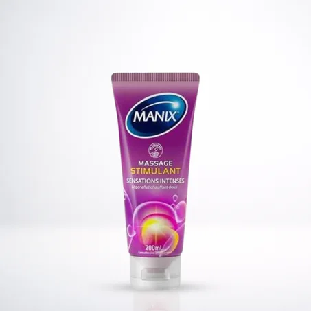 MANIX Gingembre 200ml – Gel de Massage Chauffant & Sensoriel