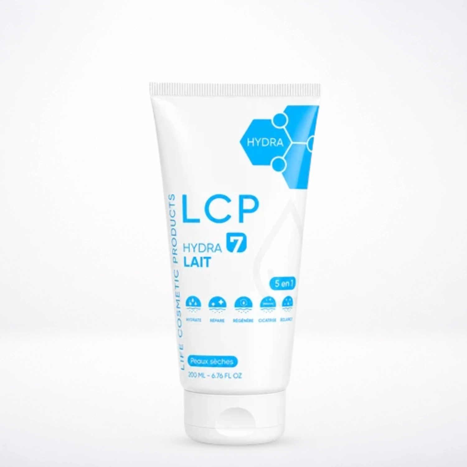 LCP Hydra7 Lait Hydratant Peaux Seches 200ml