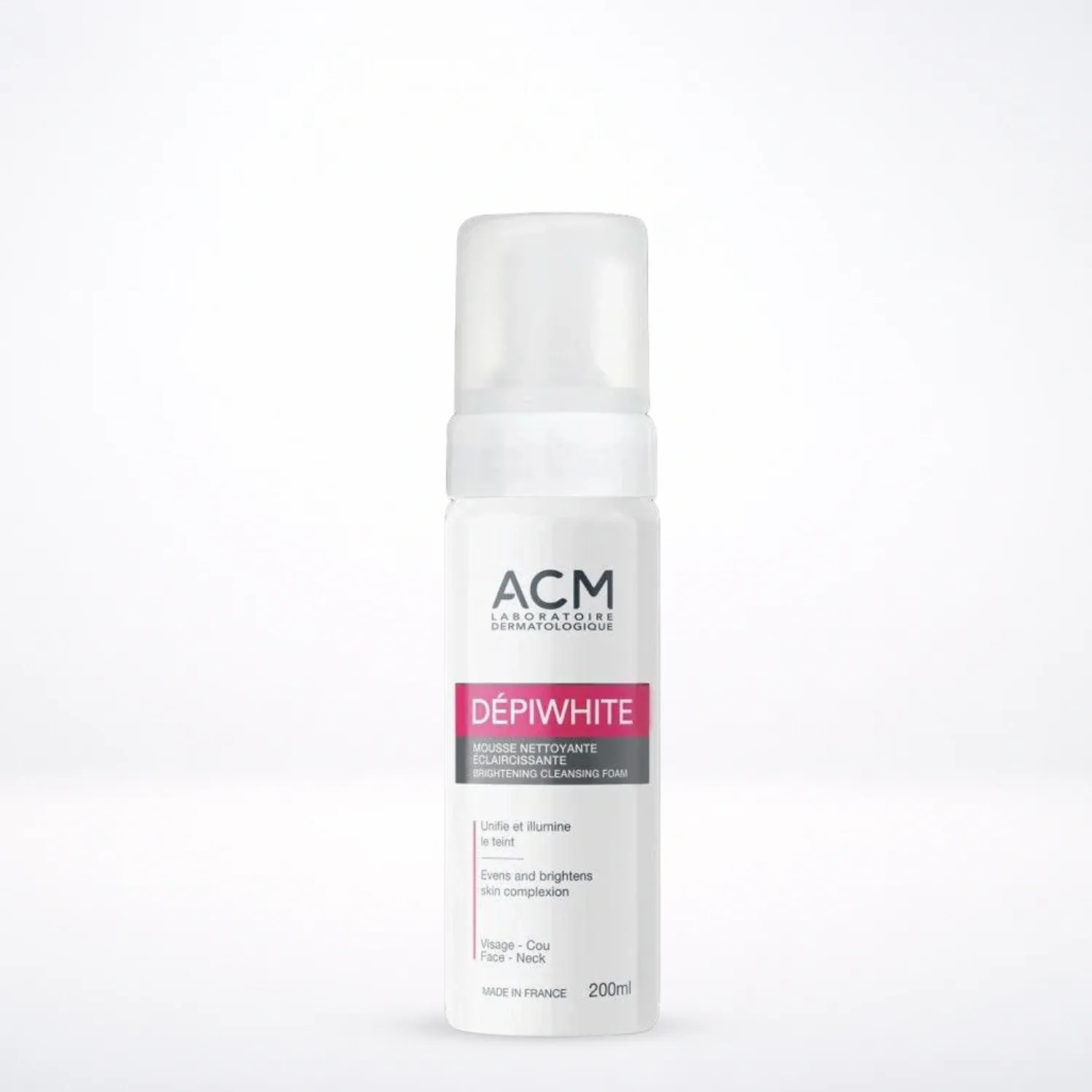 ACM Dépiwhite Mousse Nettoyante Éclaircissante 200ml