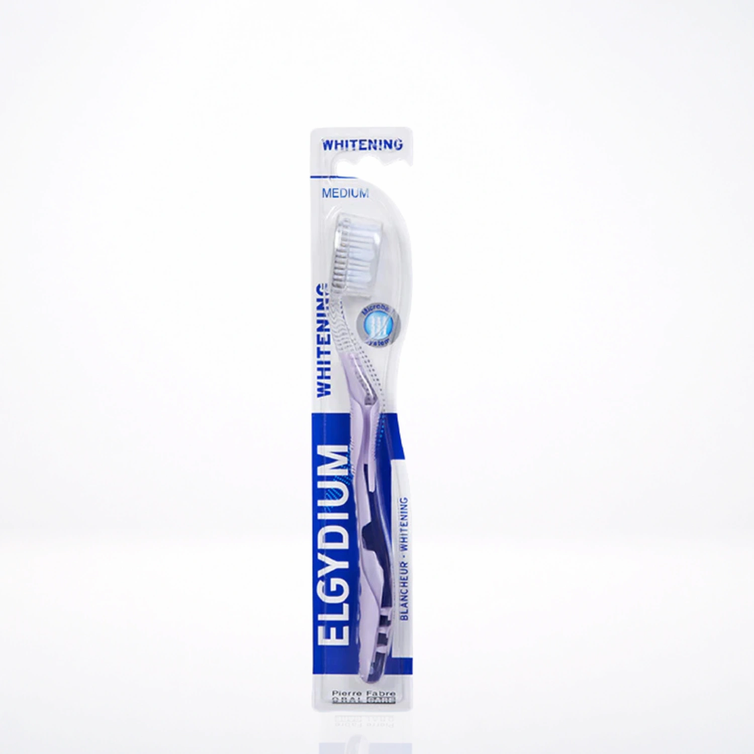 Elgydium Blancheur – Brosse à dents Medium