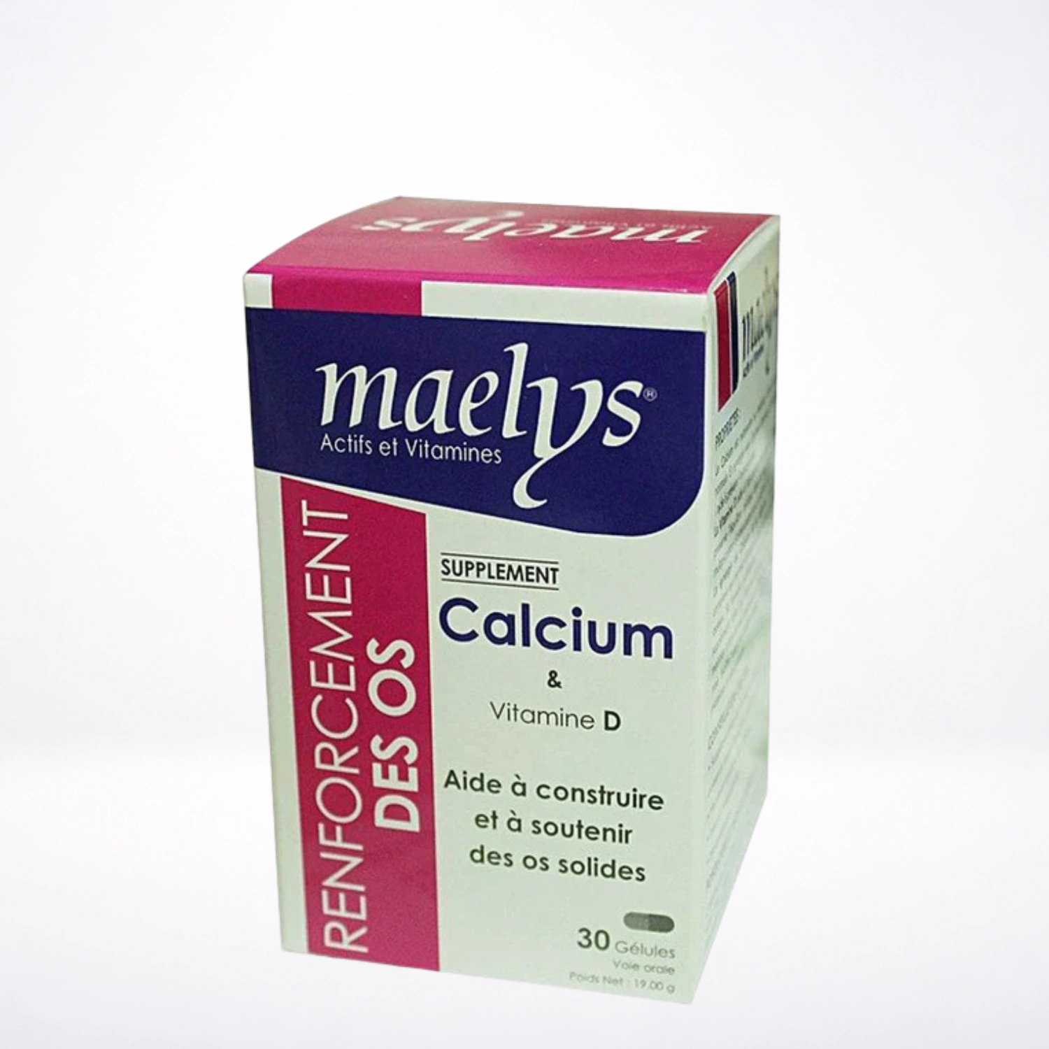 Maelys Calcium Et Vitamine D 30 Gélules