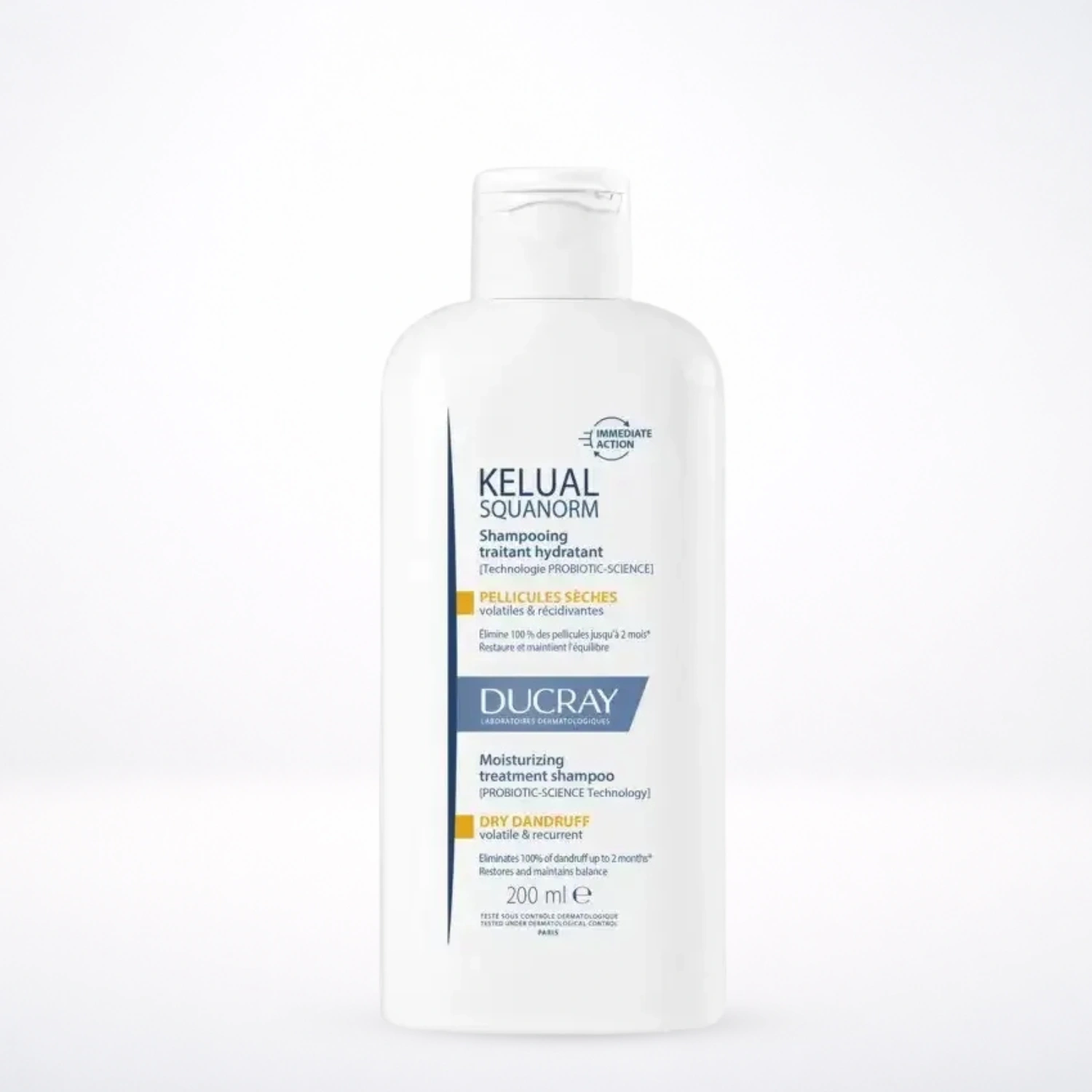 DUCRAY KELUAL SQUANORM SHAMPOOING TRAITANT HYDRATANT 200ML