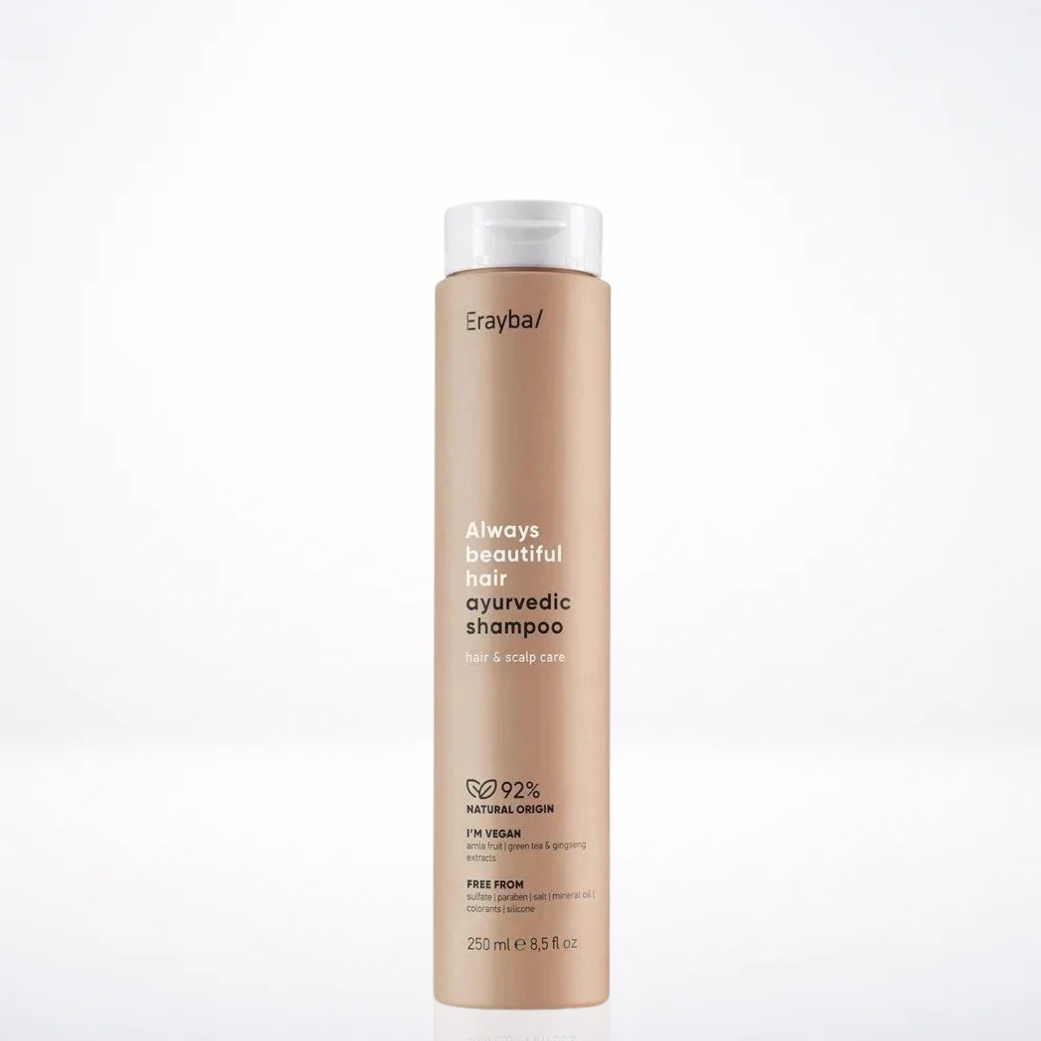ERAYBA ABH Ayurvedic Shampooing - Shampooing Naturel Ayurvédique Tous Cheveux 250ml