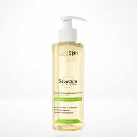 CURASKIN SEBOCURE GEL NETTOYANT PEAUX GRASSES 200ML