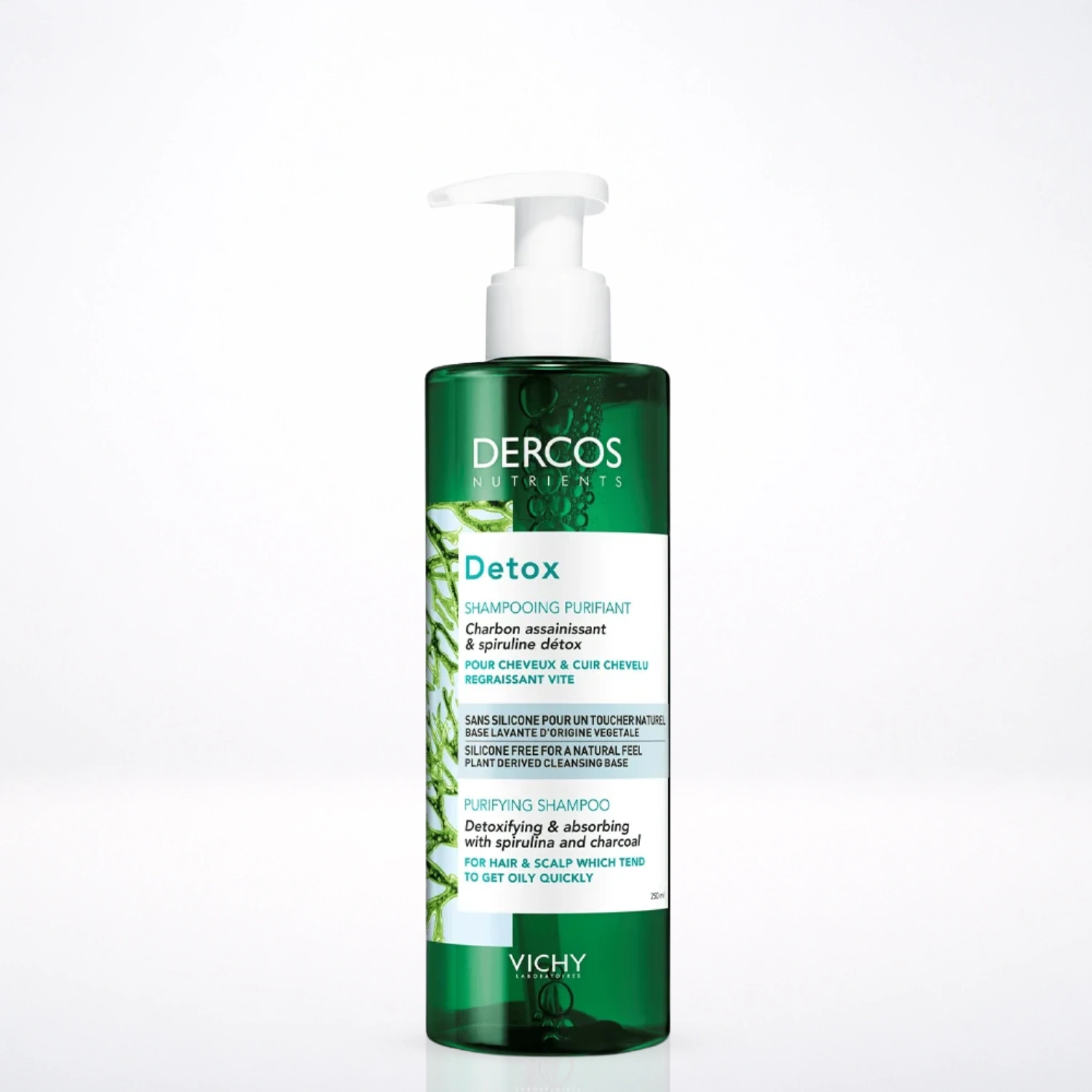 VICHY Dercos Nutrients Shampooing Détox Anti-Pollution 250ml