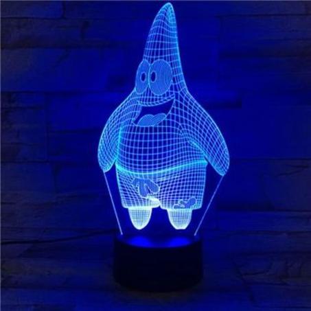 Veilleuse led spong bob