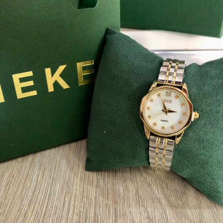 IEKE Rounded: Silver-golden