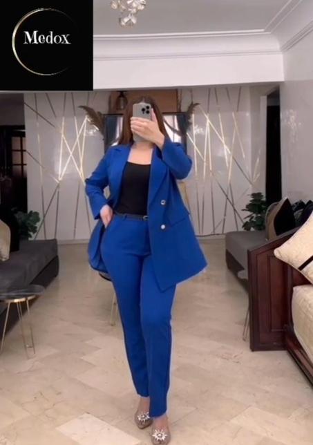 فستان نسائي انيق ازرق