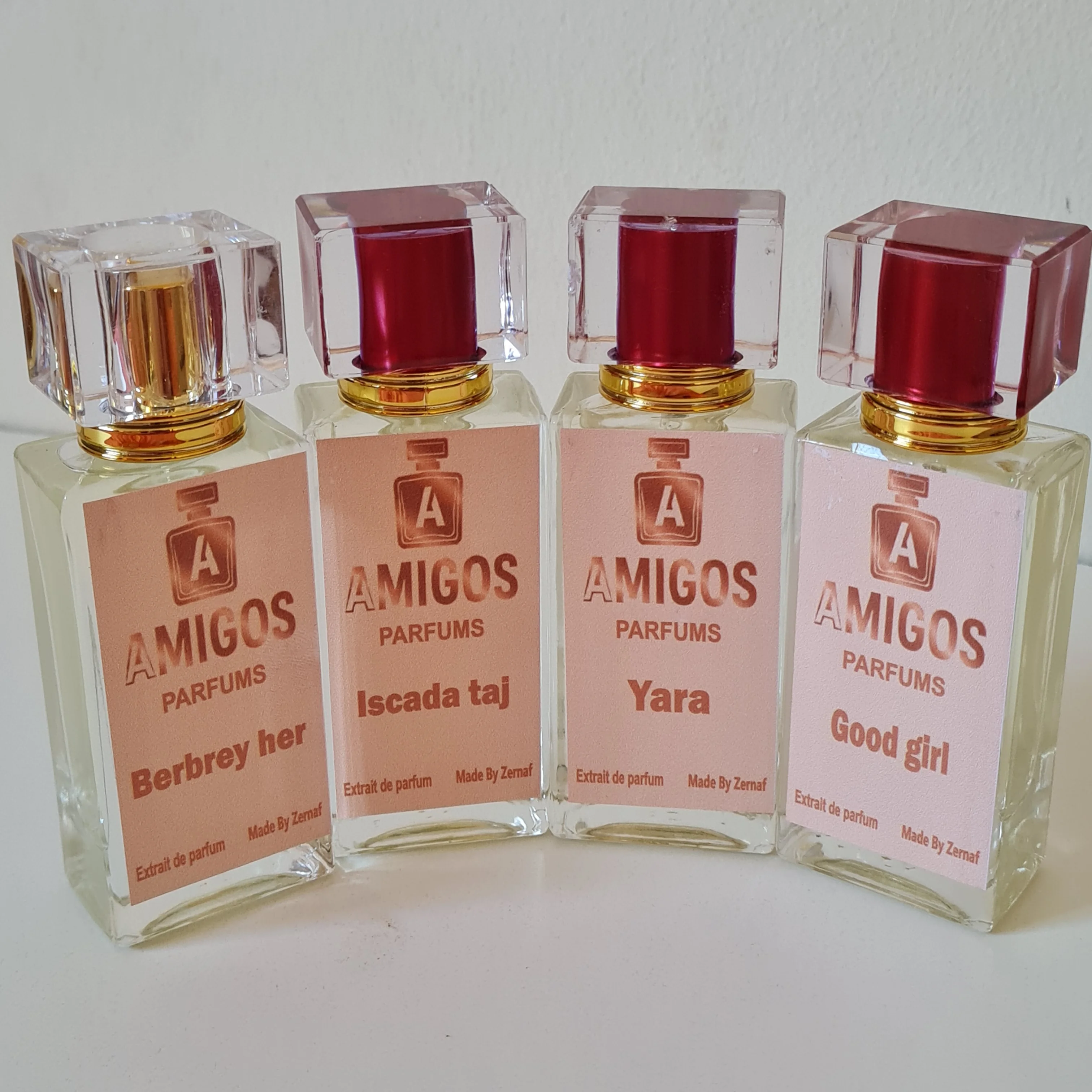 PACK 4 PARFUMS FEMME