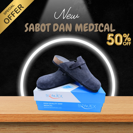 Sabot Gree Foncé  Dan - Medical - Homme