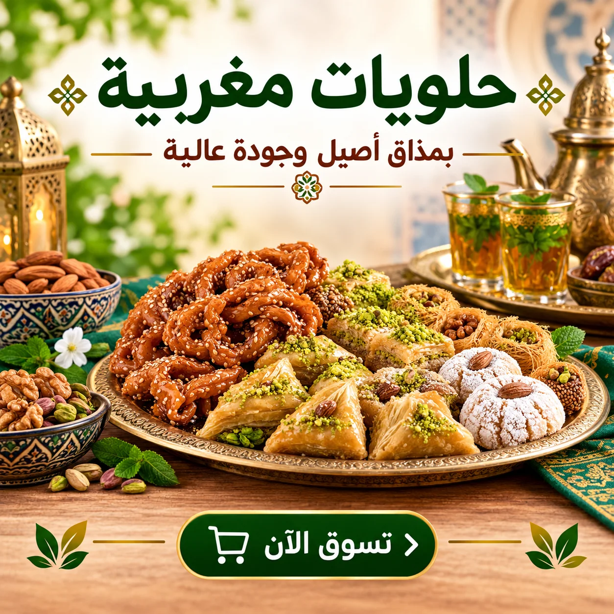 الحلويات المغربية