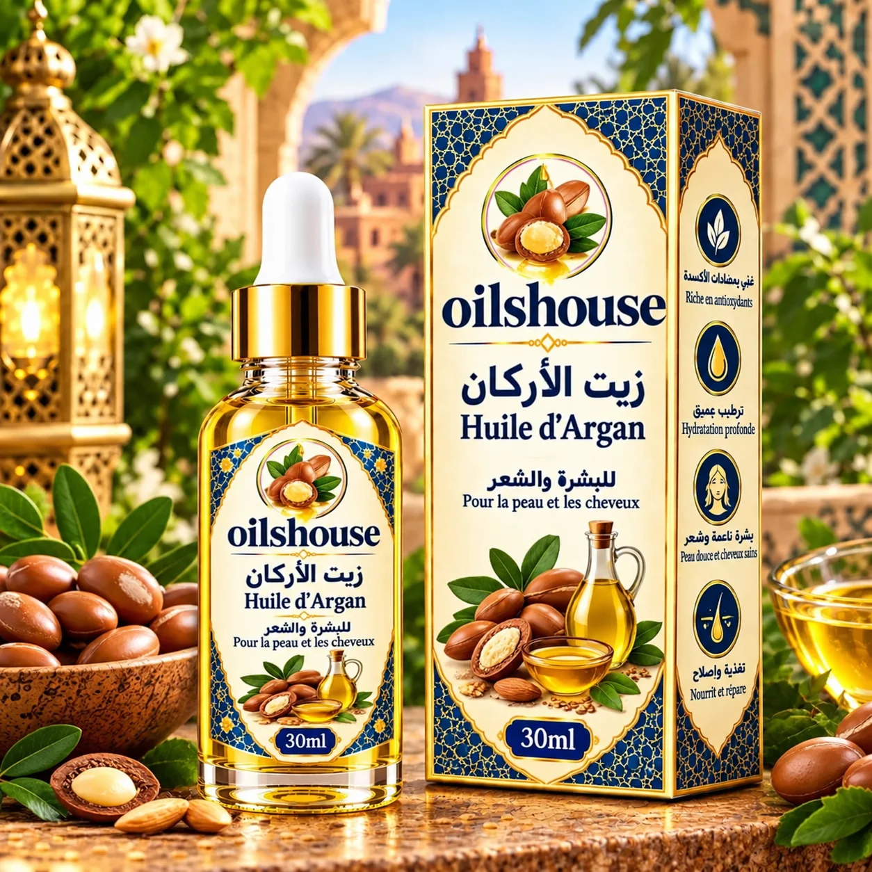 Huile D‘argan  زيت  ارغان 30ml
