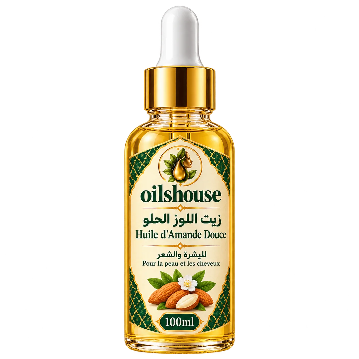 زيت اللوز 30ml Huile de Amande