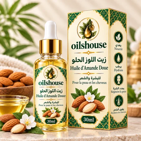 زيت اللوز 30ml Huile de Amande