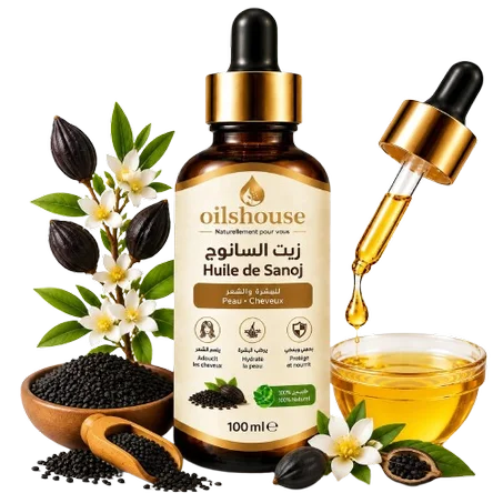 زيت السانوج 100ml Huile de Nigella