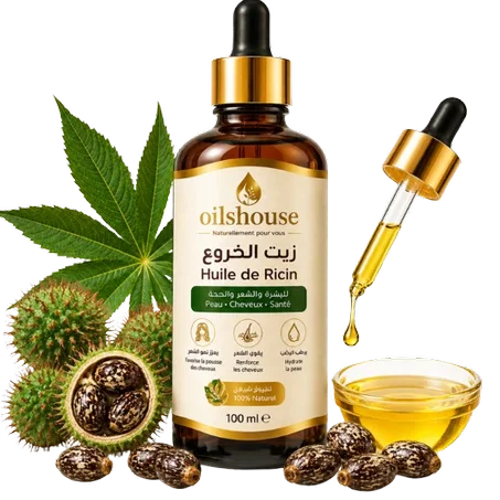 زيت الخروع 100ml Huile de Ricin